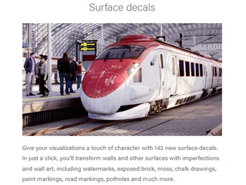 lumion surface decals