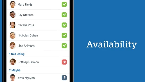 TeamSnap availability