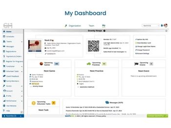 SportsPlus-dashboard