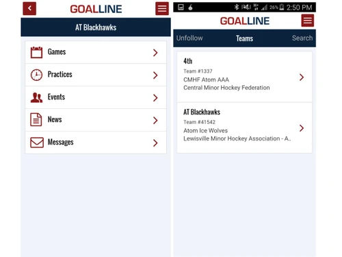 Goalline-teams detail