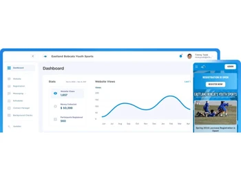 JerseyWatch Sports Software dashboard