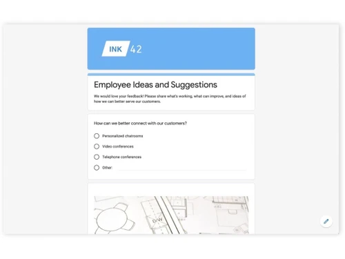 google forms suggestions