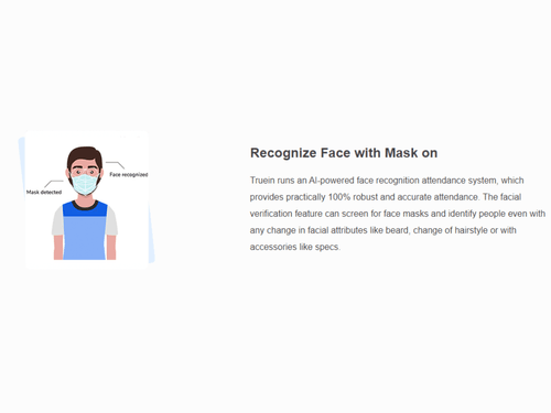 truein face attendance