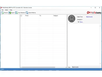 Mailsdaddy MBOX to PST Converter search