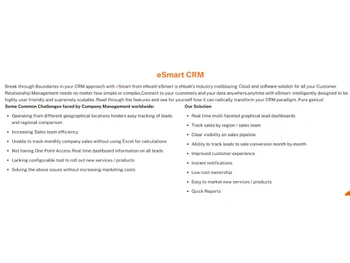 eSmart CRM