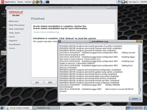 oracle solaris 11 finished