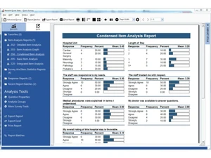 Survey Item Analysis