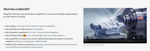 what new in gibbscam