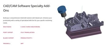 mastercam cam 3 party addons