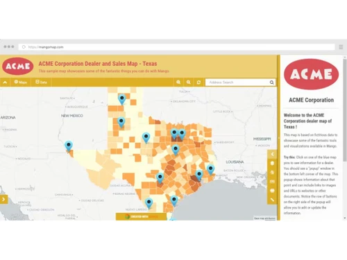 mango gis software maps
