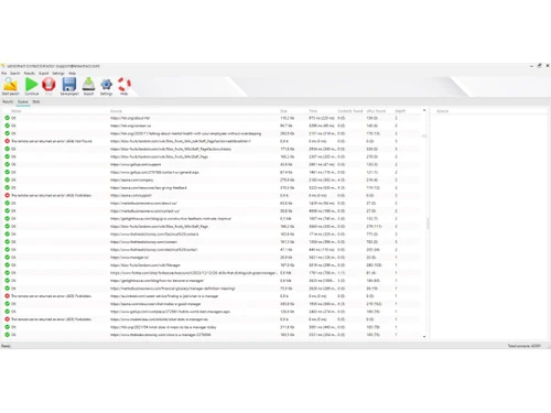 letsextract email studio status