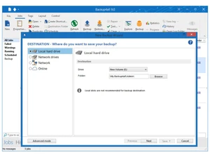 backup4all destination