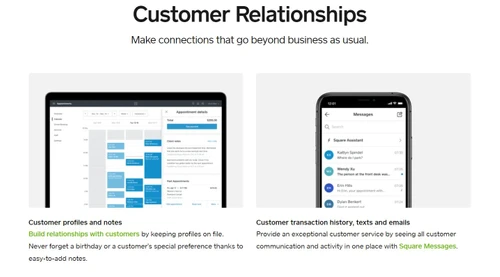 square appointment customer relationships