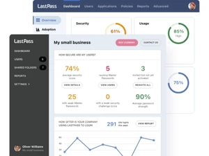 LastPass dashboard