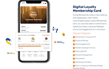 tada loyal membership card