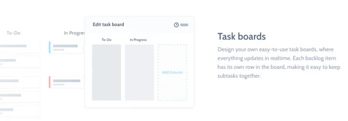scrumwise task boards