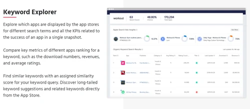 mobileaction keyword explorer