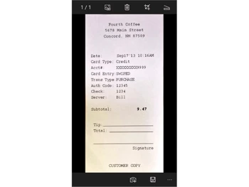 microsoft office lens subtotal