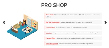 jonas club software pro shop