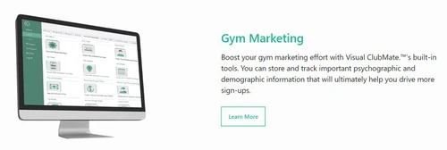 visual clubmate gym marketing