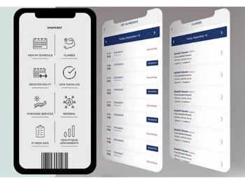 shapenet club management software schedule