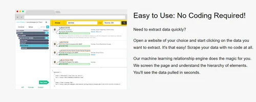 parsehub easy to use