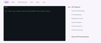 scraperapi javascript rendering