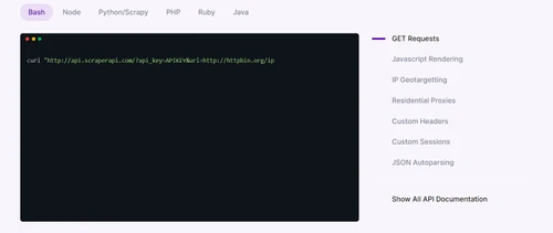 scraperapi javascript rendering