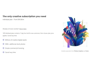 Envato Elements features