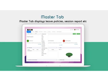 Kubic HRM Master Tab