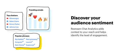 restream audience sentiment