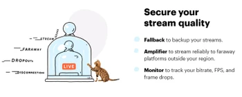restream secure your stream-quality