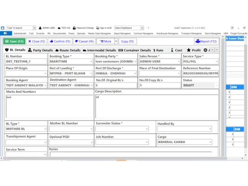 zealit transport management details