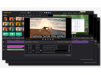GoPlay edit video subtitles