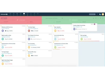 Teamgate Sales CRM Pipeline