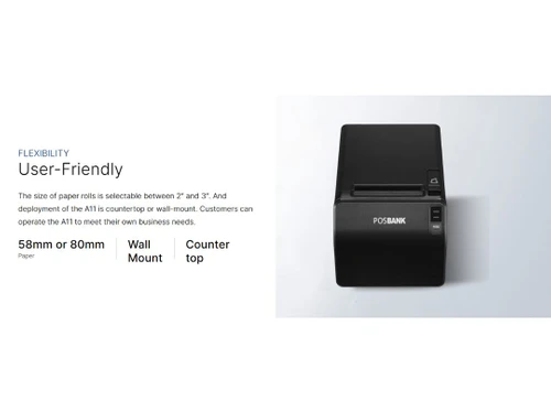 posbank a11 pos printer user