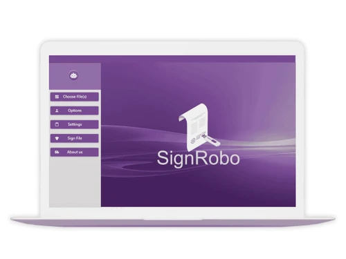 signrobo setting
