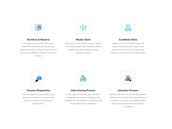 Spine Recruitment Software features