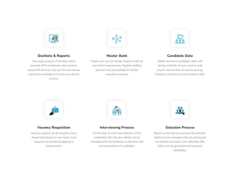 Spine Recruitment Software features