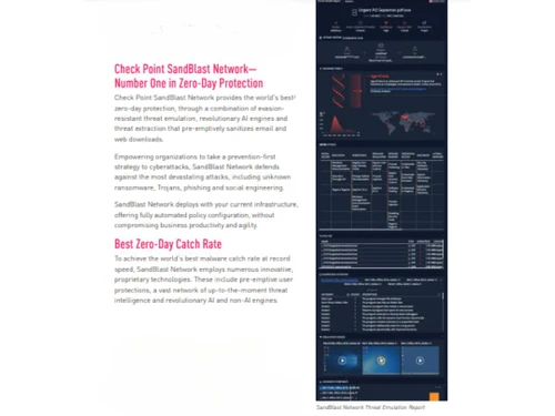 Check Point Sandblast protection