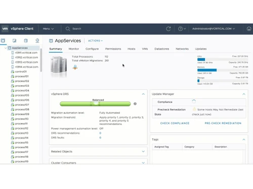 VMware vSphere 6.7 Appservice