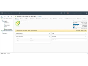 VMware vSphere 6.7 Summary