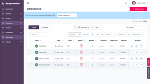 kangarootime attendance