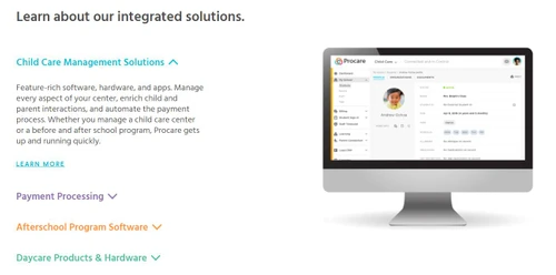 procare child care management