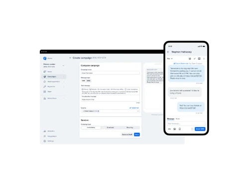simple texting campaign