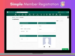 FitGymSoftware add member