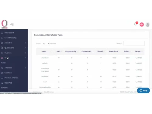 opalcrm quotations
