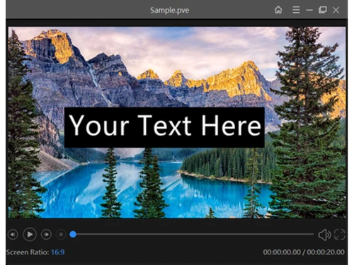 Gilisoft Video Editor Text Edit