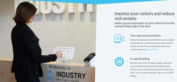 the receptionist two way communication