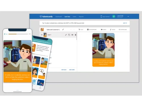 talentcards text